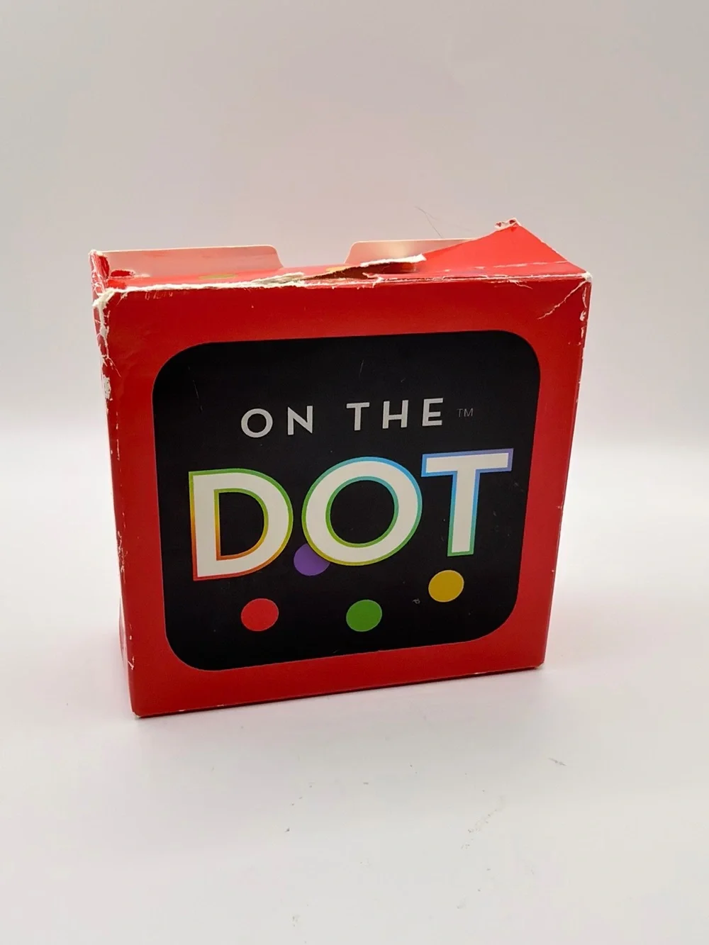 On The Dot Super Spotted Brain Teaser Card Game Box Wear Cards Sealed